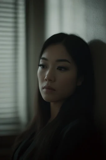 Cinematic Gritty Noir style reference image — shallow depth of field