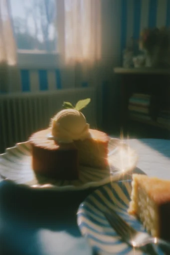 Ethereal Analog Nostalgia style reference image — dreamy halation