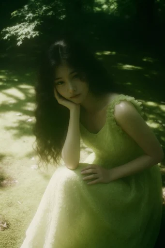 Ethereal Verdant Landscapes style reference image — soft-focus impressionism