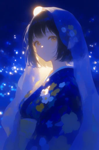 Luminous Celestial Dreamscape style reference image — magical realism