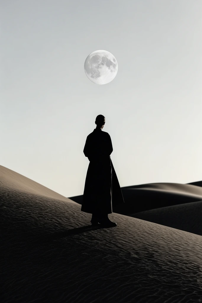 Avant-Garde Noir Editorial style AI image example 2