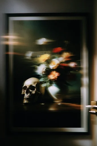Kinetic Cinematic Noir style reference image — cinematic motion blur