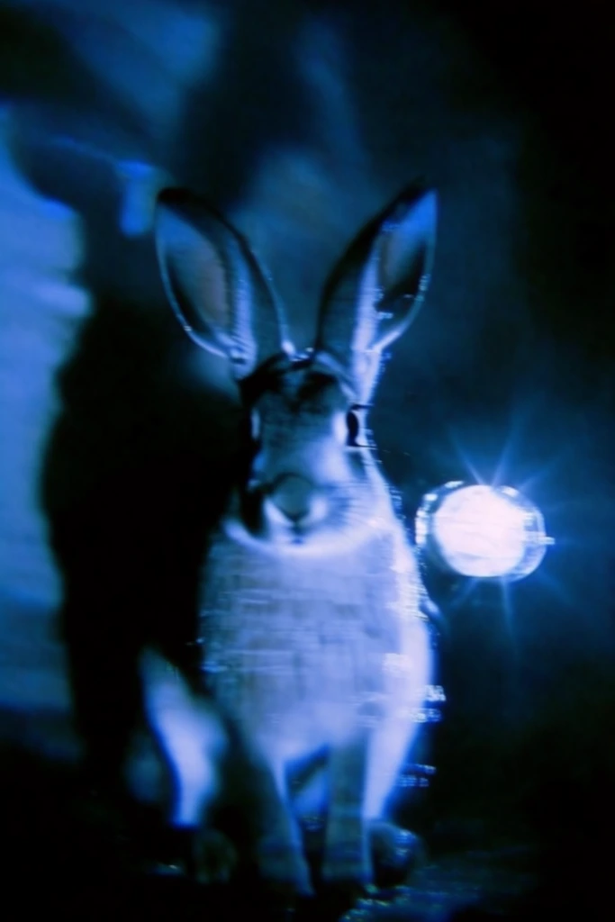 Electric Glitch Noir style AI image example 3