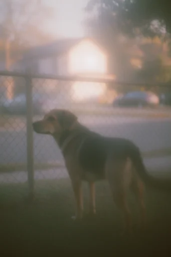 Cinematic Nocturnal Etherealism style reference image — vintage analog texture