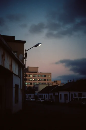 Ethereal Analog Nostalgia style reference image — 35mm film grain