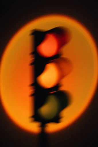 Luminous Amber Silhouette style reference image — dreamy fluid motion