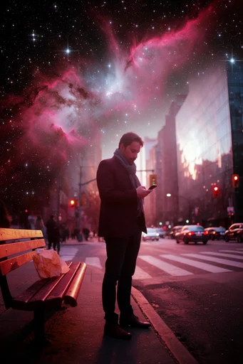 Ethereal Cosmic Luminescence style reference image — cosmic mysticism
