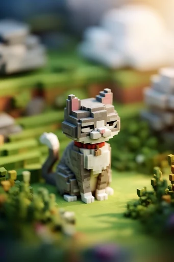 Isometric Miniature Worlds style reference image — soft global illumination