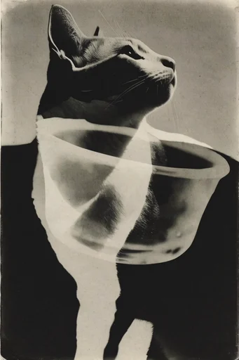 Avant-Garde Darkroom Surrealism style reference image — surrealist abstraction
