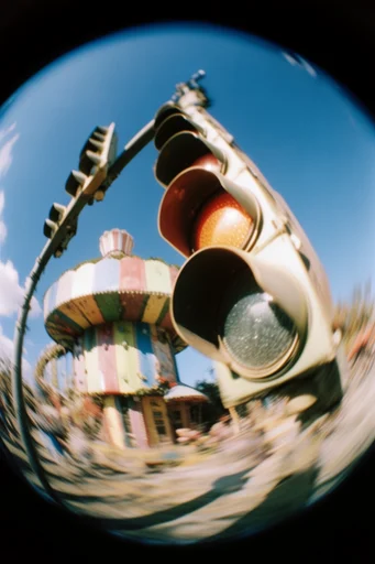 Vintage Fisheye Nostalgia style reference image — nostalgic vintage quality