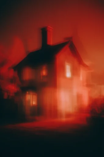Crimson Kinetic Noir style AI image example 4