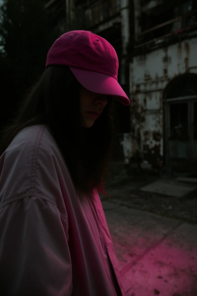 Gritty Neon Decay style AI image example 1