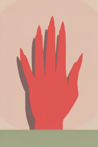 Graphic Geometric Minimalism style reference image — bold primary color blocking