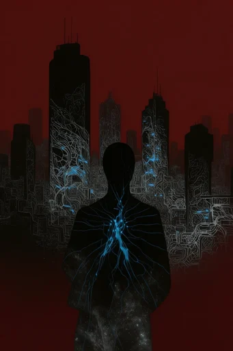 Bioluminescent Nocturnal Noir style reference image — bioluminescent glow