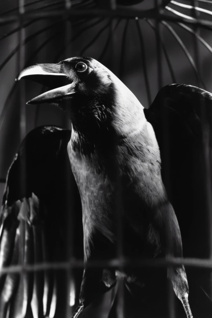 Cinematic Existential Noir style AI image example 3