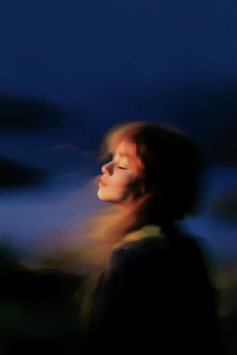 Luminous Nocturnal Chiaroscuro style reference image — ethereal glowing light