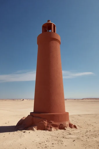 Monolithic Solar Minimalism style reference image — stark sunlight