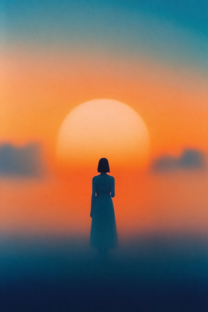 Luminous Twilight Surrealism style AI image example 1