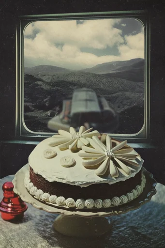 Nostalgic Cinematic Surrealism style reference image — high contrast cinematic lighting