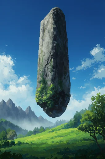 Painterly Anime Surrealism style reference image — whimsical fantasy