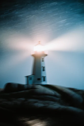 Dreamy Nocturnal Blur style reference image — dreamy motion