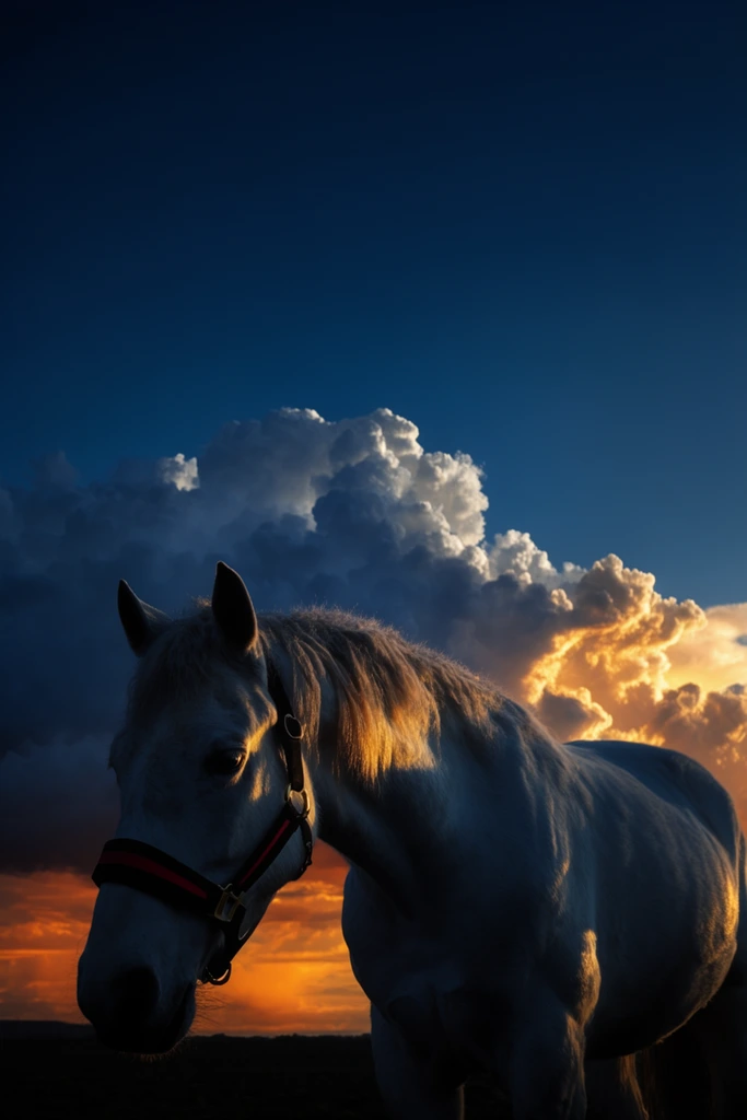 Monumental Twilight Cloudscapes style AI image example 3