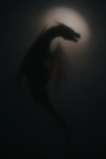 Ethereal Nocturnal Minimalism style reference image — mysterious abstract forms