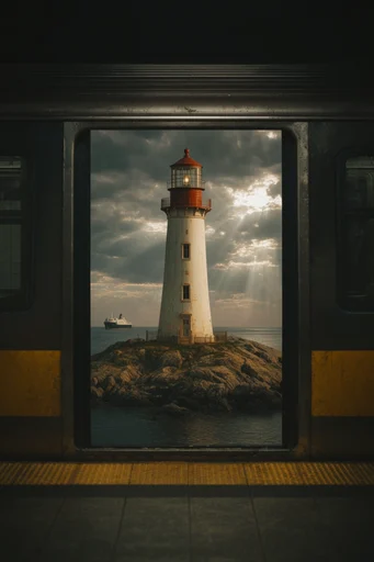 Cinematic Urban Nostalgia style reference image — warm tungsten glow