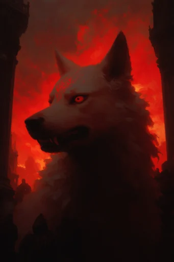 Sublime Apocalyptic Neoclassicism style reference image — thick impasto texture