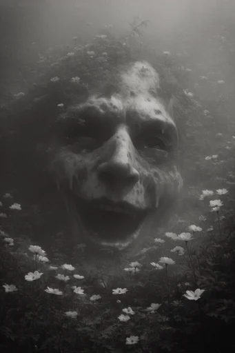 Monolithic Atmospheric Dread style reference image — cosmic horror