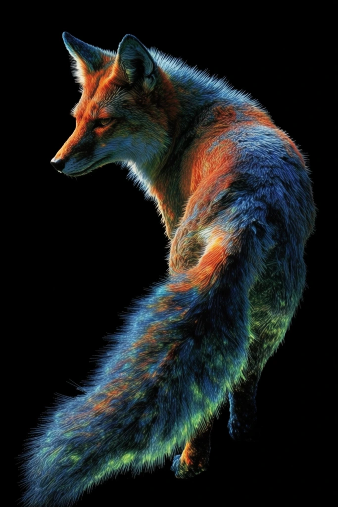 Luminous Neural Surrealism style AI image example 3
