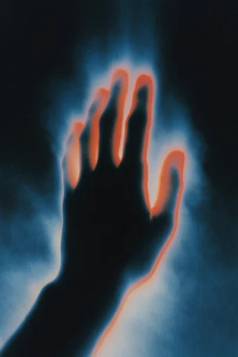 Cinematic Nocturnal Analog style reference image — high contrast lighting