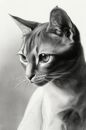 Monochrome Chiaroscuro Realism style reference image — tactile texture