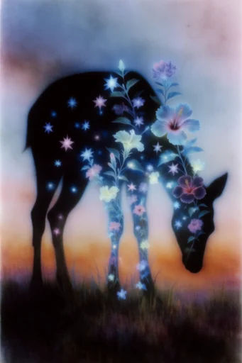 Ethereal Twilight Surrealism style AI image example 3