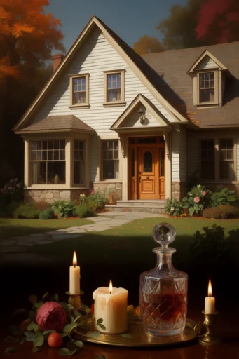 Luminous Narrative Realism style AI image example 4
