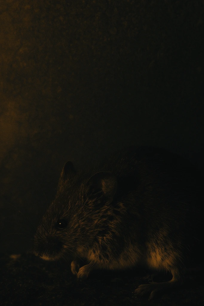 Cinematic Tenebrism Noir style AI image example 3