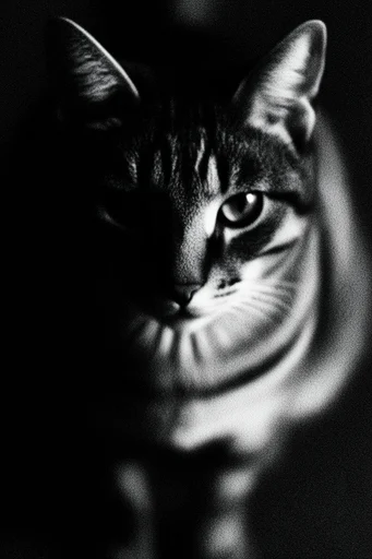 Surreal Noir Grain style reference image — psychological noir