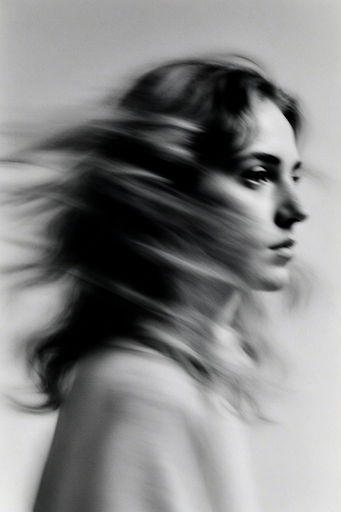 Kinetic Spectral Monochrome style AI image example 1