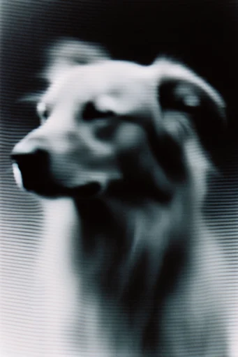 Haunting Analog Noir style reference image — scanline distortion