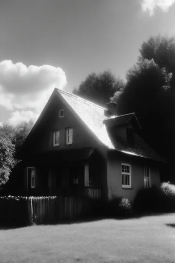 Cinematic Monochrome Noir style reference image — dramatic rim light