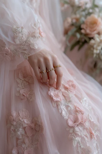 Ethereal Crystalline Editorial style reference image — soft diffused lighting