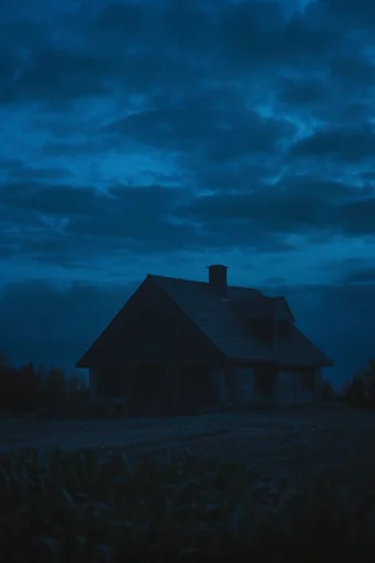 Cinematic Twilight Noir style AI image example 4