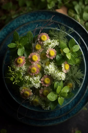 Dark Moody Gastronomy style reference image — tactile rustic textures