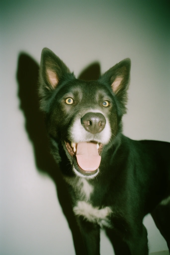 Raw Flash Minimalism style AI image example 3