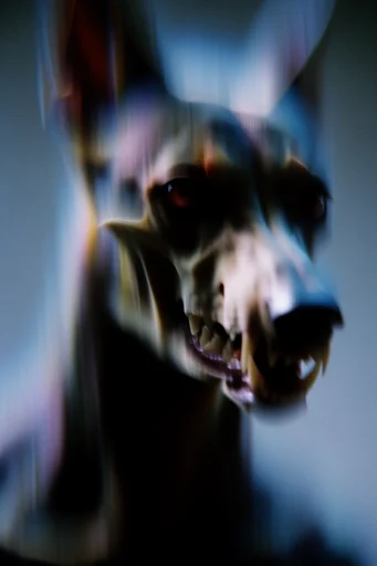 Ethereal Kinetic Fragmentation style AI image example 3
