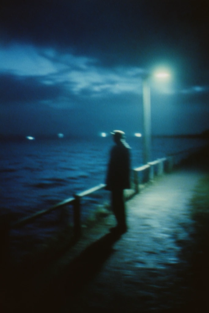 Cinematic Nocturnal Noir style AI image example 2