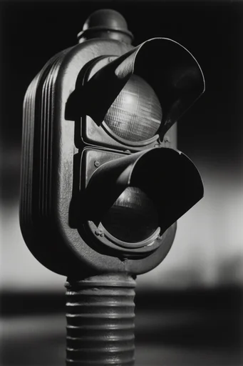 Cinematic Existential Noir style reference image — chiaroscuro lighting