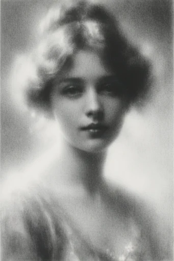 Haunted Pictorialist Archive style reference image — distressed vintage texture