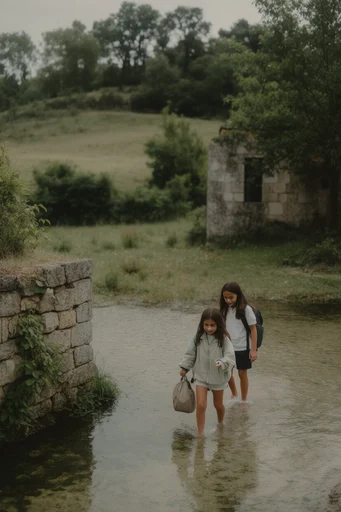 Cinematic Overhead Realism style AI image example 2