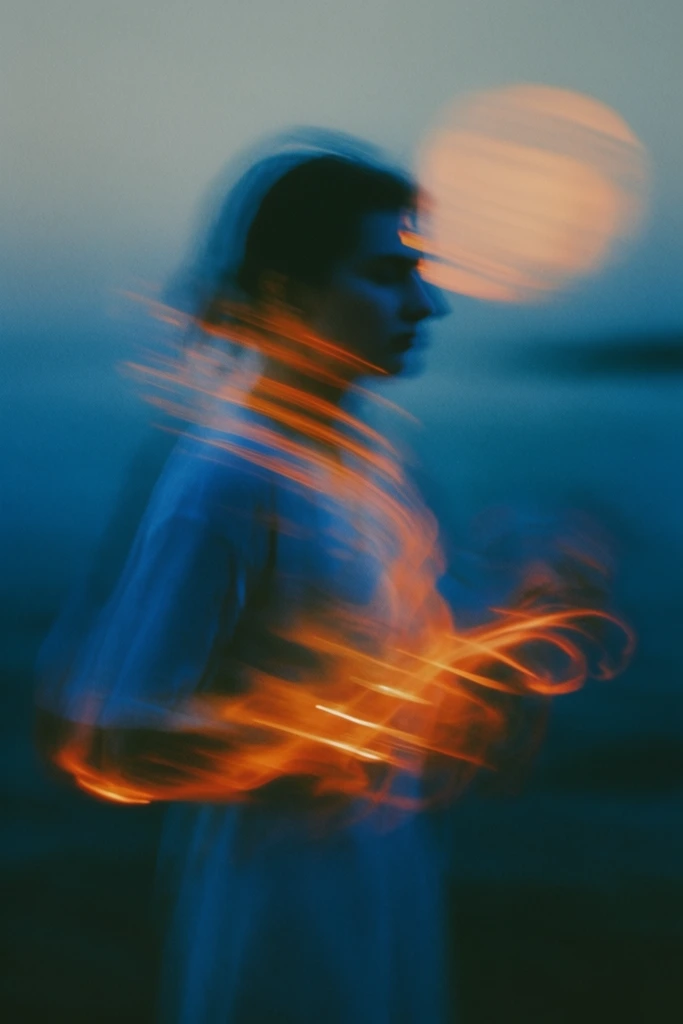 Ethereal Luminescent Motion style AI image example 1